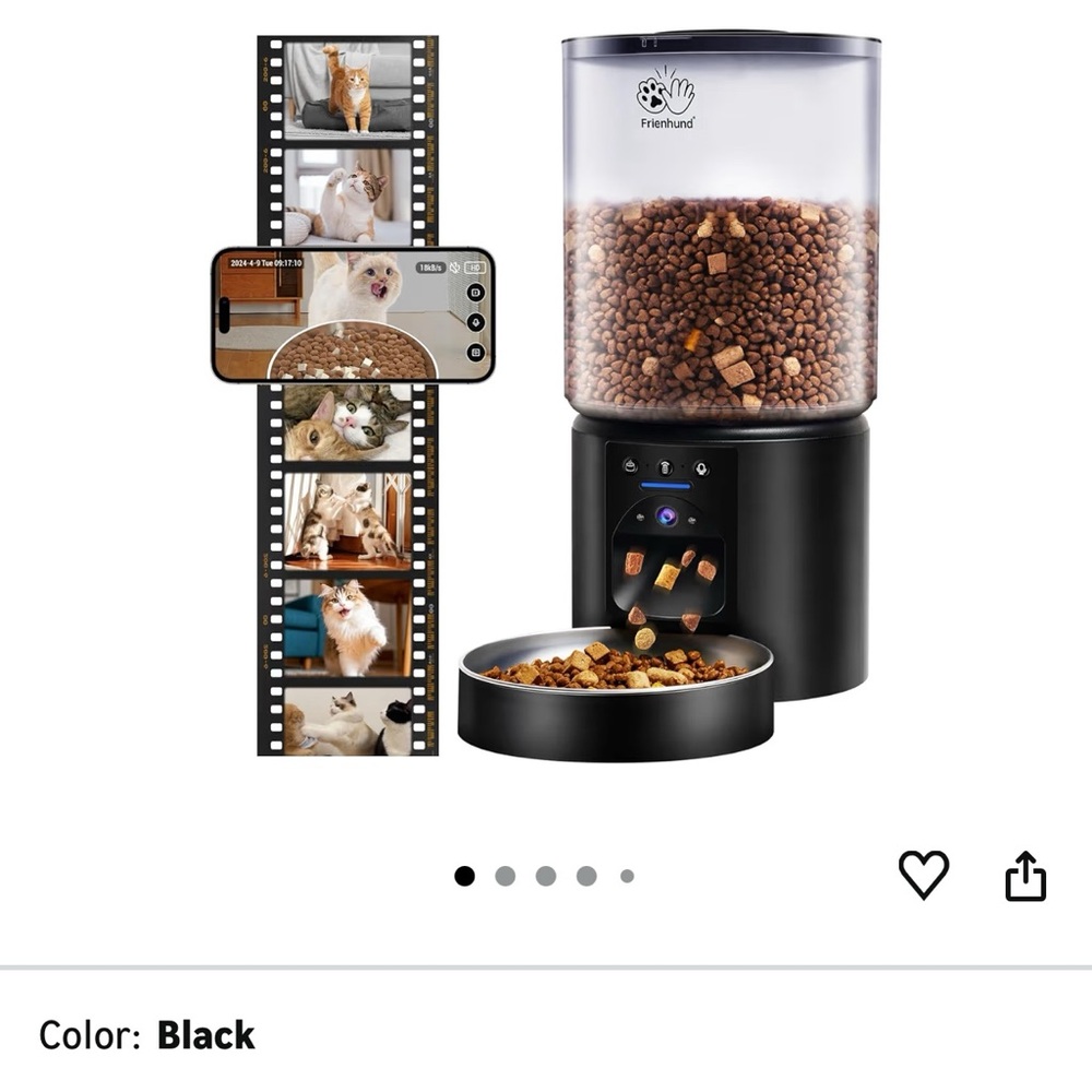 NIB Frienhund Smart Pet Feeder with Camera
